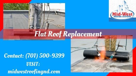 Flat Roof Replacement Dickinson ND