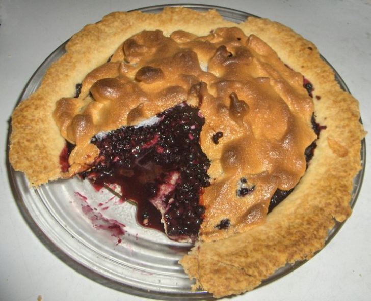 Elderberry pie