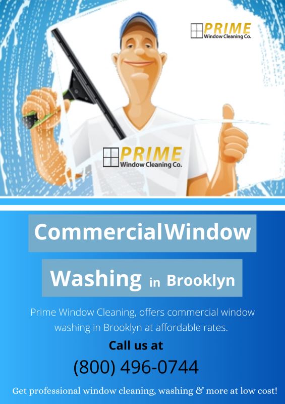 Commercial Window Washing in Brooklyn