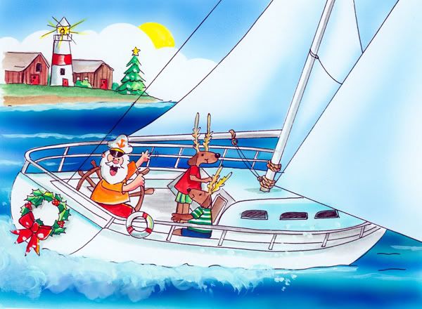 santa boat