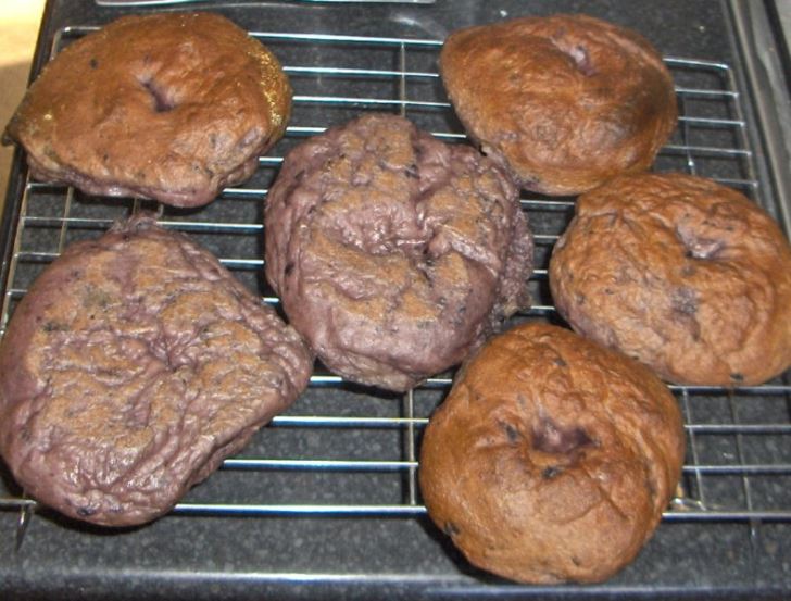 Blueberry bagels