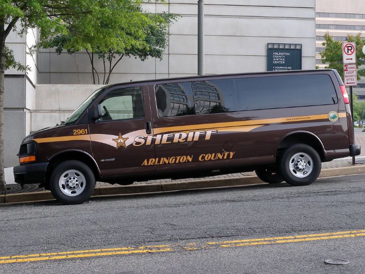 Arlington County Virginia Sheriff Car