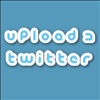 Upload to twitter logo