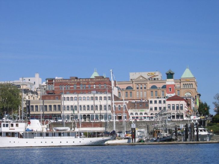 View from water - Victoria, BC