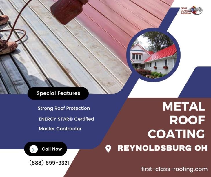Metal Roof Coating Reynoldsburg OH