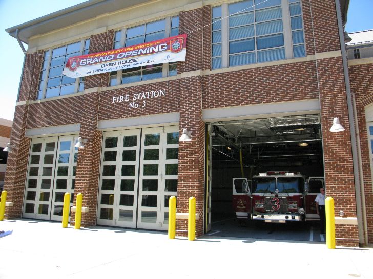 Sneak Peek at the New Cherrydale Fire Station Three in Arlington County VA