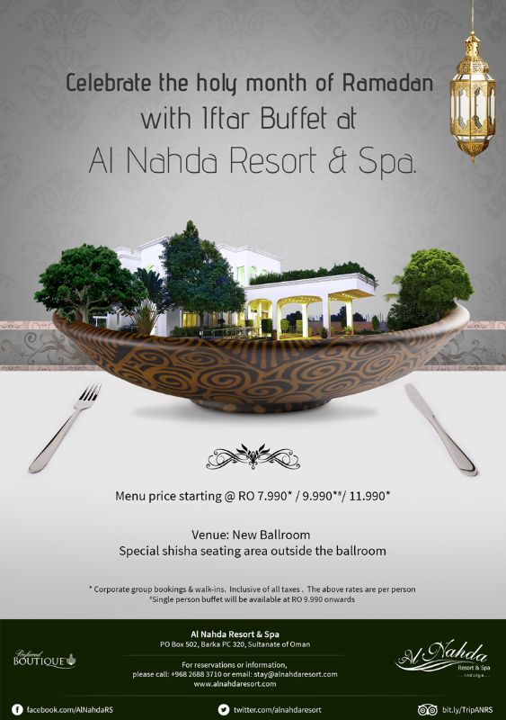 Iftaar Buffet Al Nahda Resort & Spa