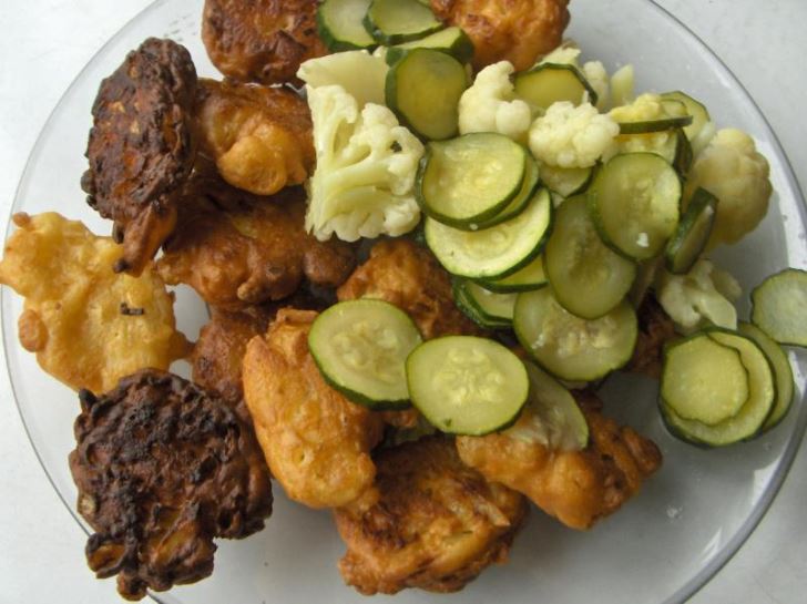 Amish onion fritters