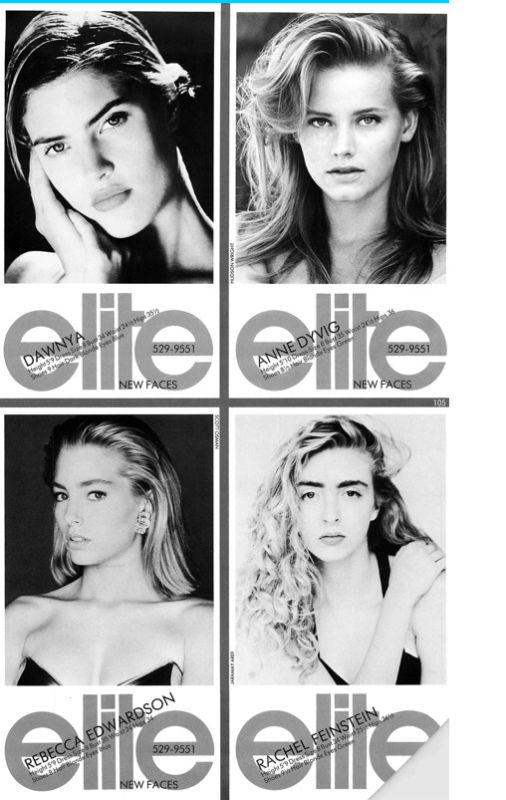 Rebecca Edwardson, Elite Model