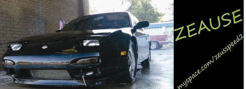 240sx with pig lip