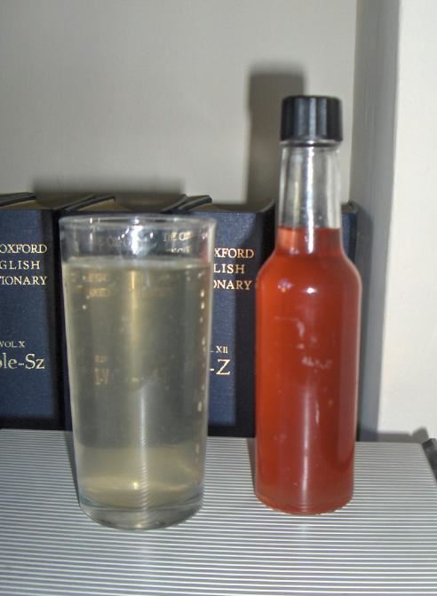Rose and elderflower cordial