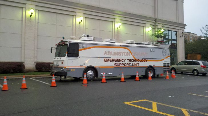 Arlington County Virginia Office of Emergency Management Commander Center Vehicle