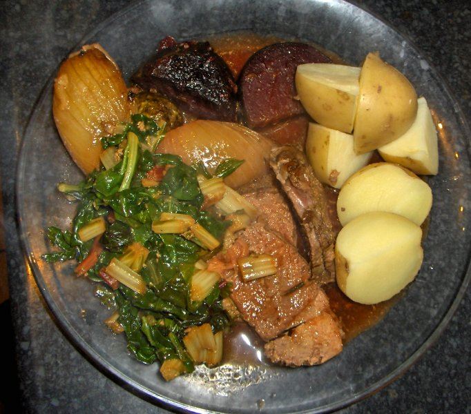 Pot roast venison