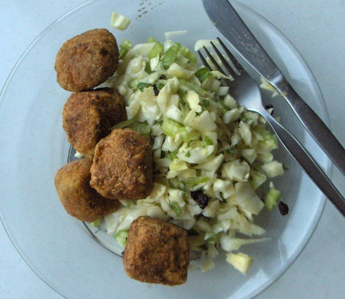 A Meatless Supper Snack