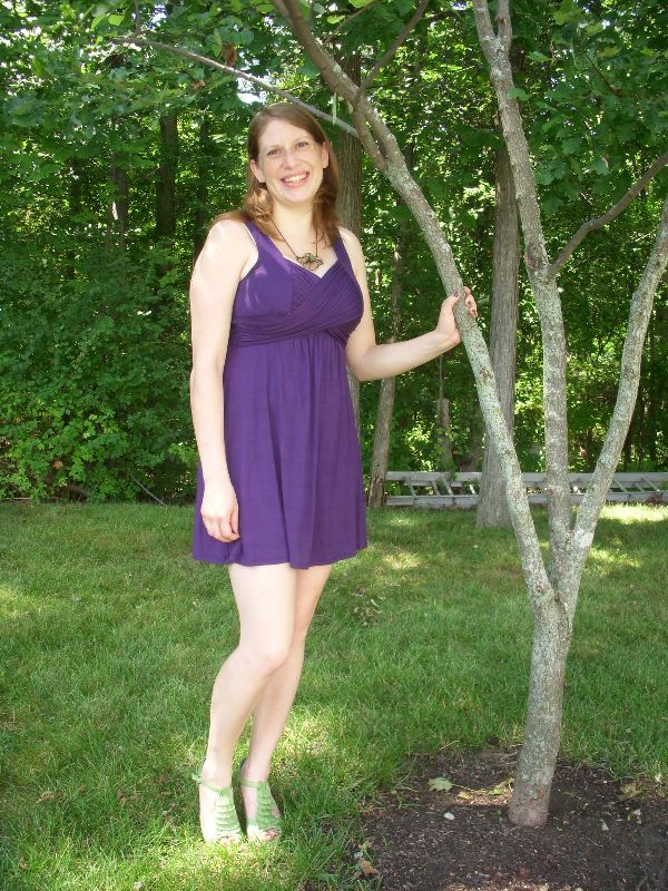 my purple dress
